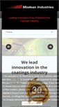 Mobile Screenshot of modeanindustries.com